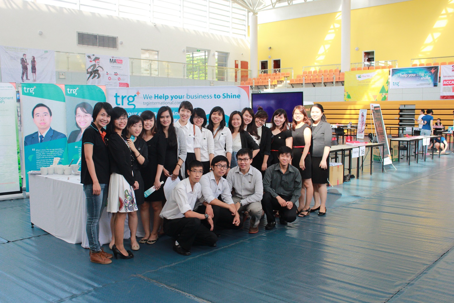 TRG helped students to shine at RMIT Vietnam Career Week 2014