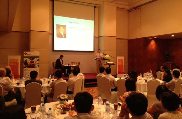 TRG International and PwC Vietnam held seminar on Planning & Budgeting at Sofitel Saigon