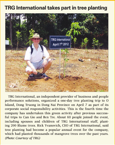 TRG International on Saigon Times Weekly!
