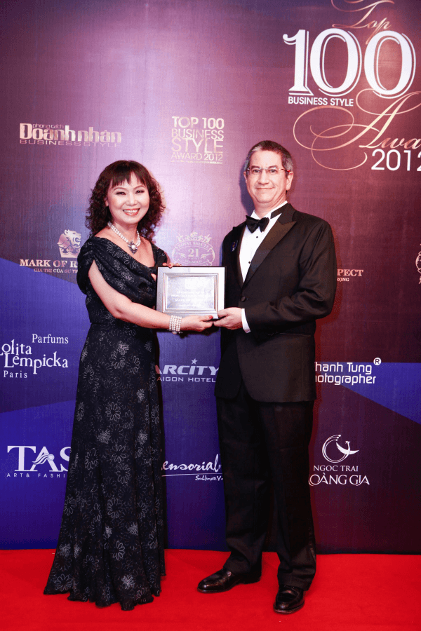 Mark of respect – TRG’s CEO in top 100 Business Style Awards