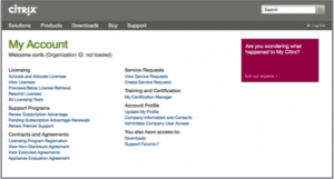 New web sites launch for Citrix customers and partners – replacing My Citrix