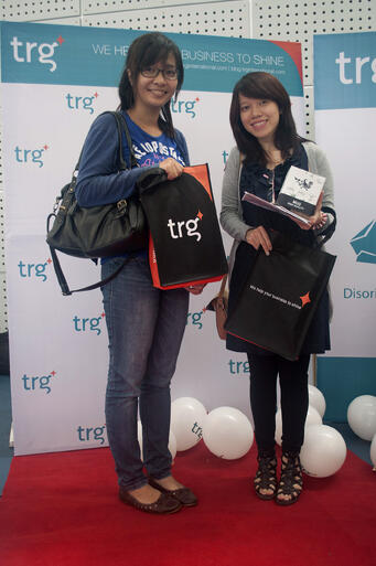 winner of TRG's game at RMIT Career Week