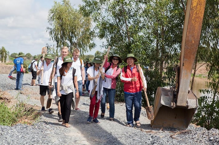 TRG's CSR activities - Tree planting