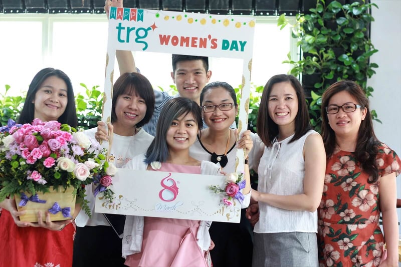 TRG International Celebrates Women's Day