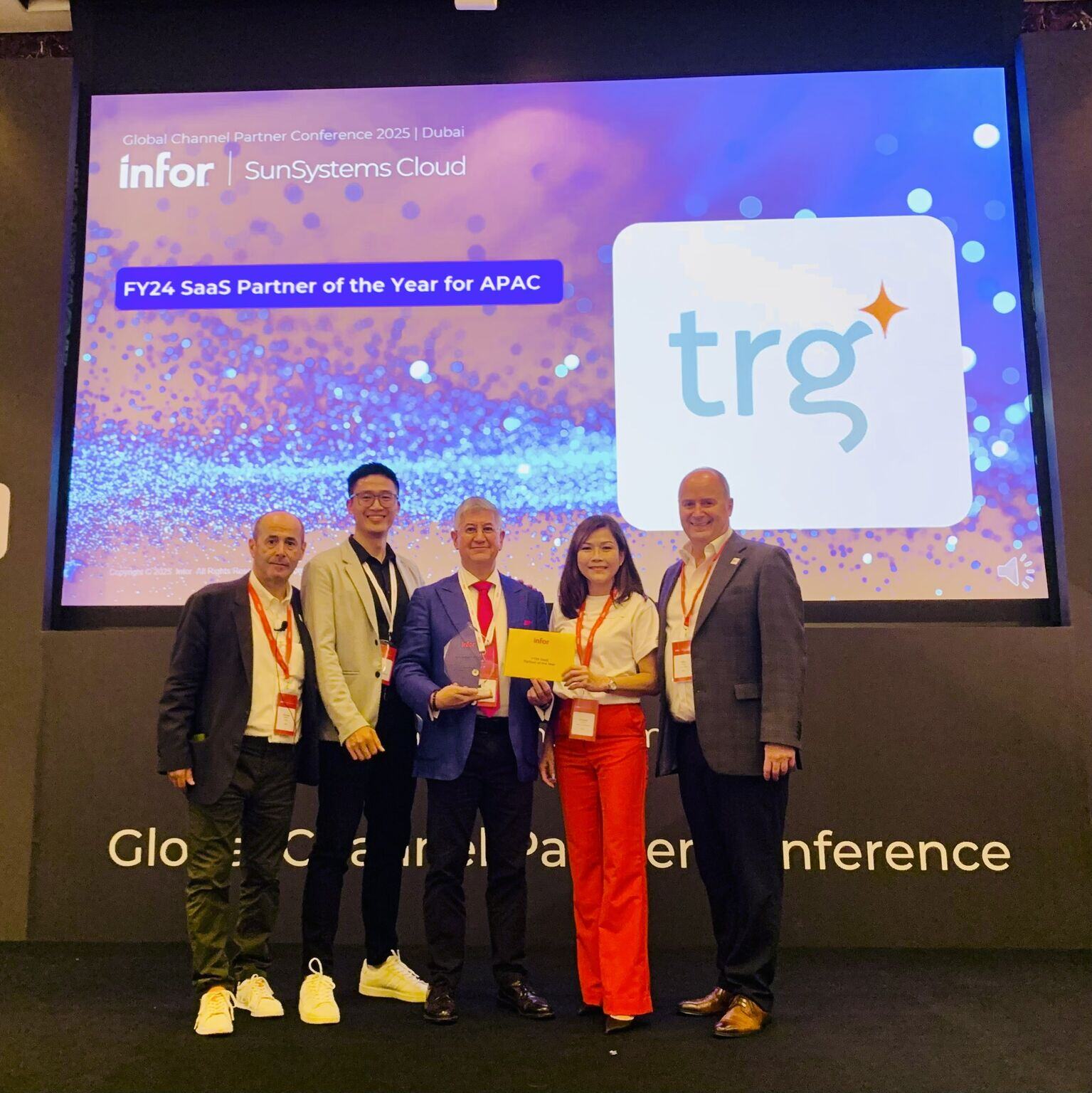 Infor FY24 SaaS Partner of the Year for APAC