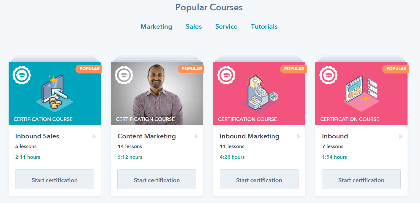 hubspot academy