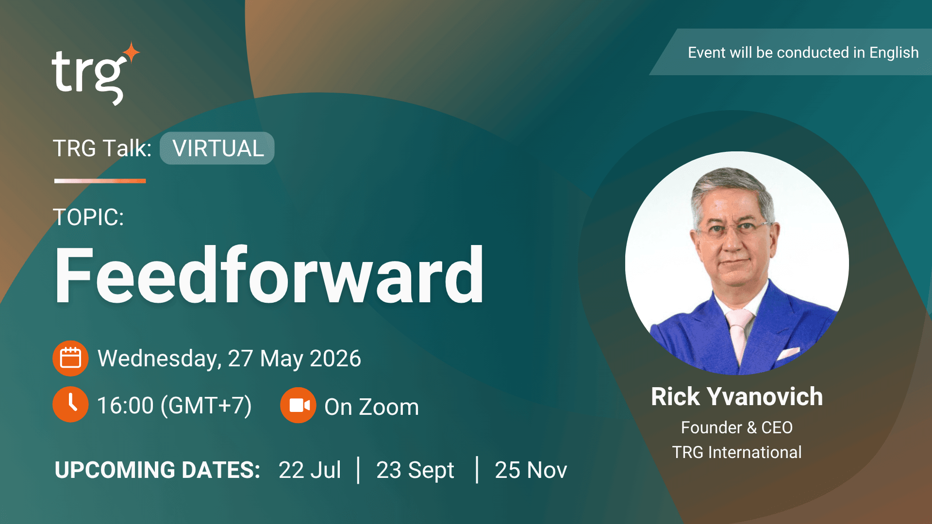 TRG Talk Virtual: Feedforward
