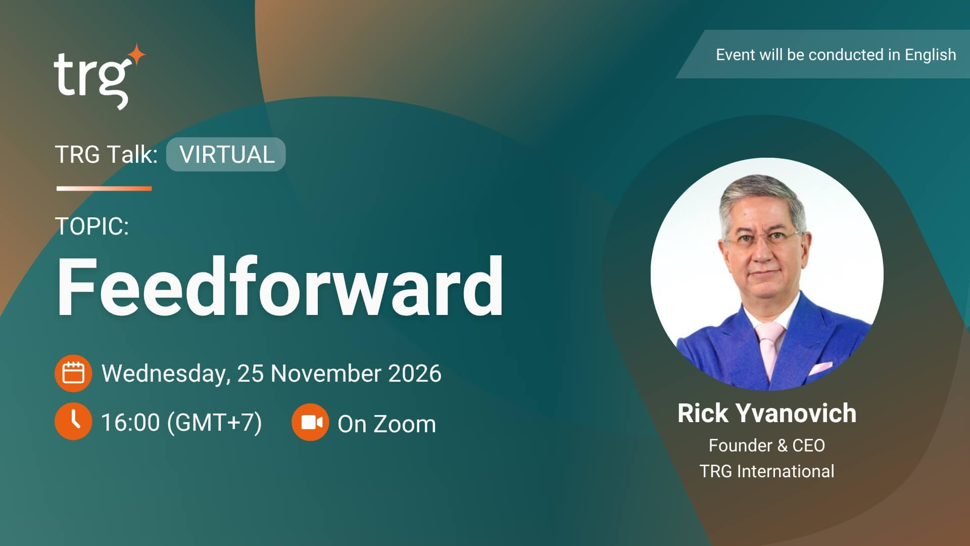 TRG Talk Virtual Feedforward