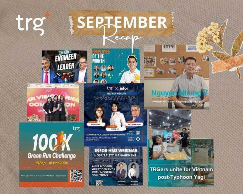 September Highlights at TRG International