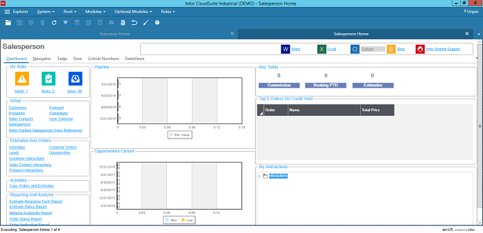 Infor CloudSuite Industrial and Real-time Indicators (P.2)