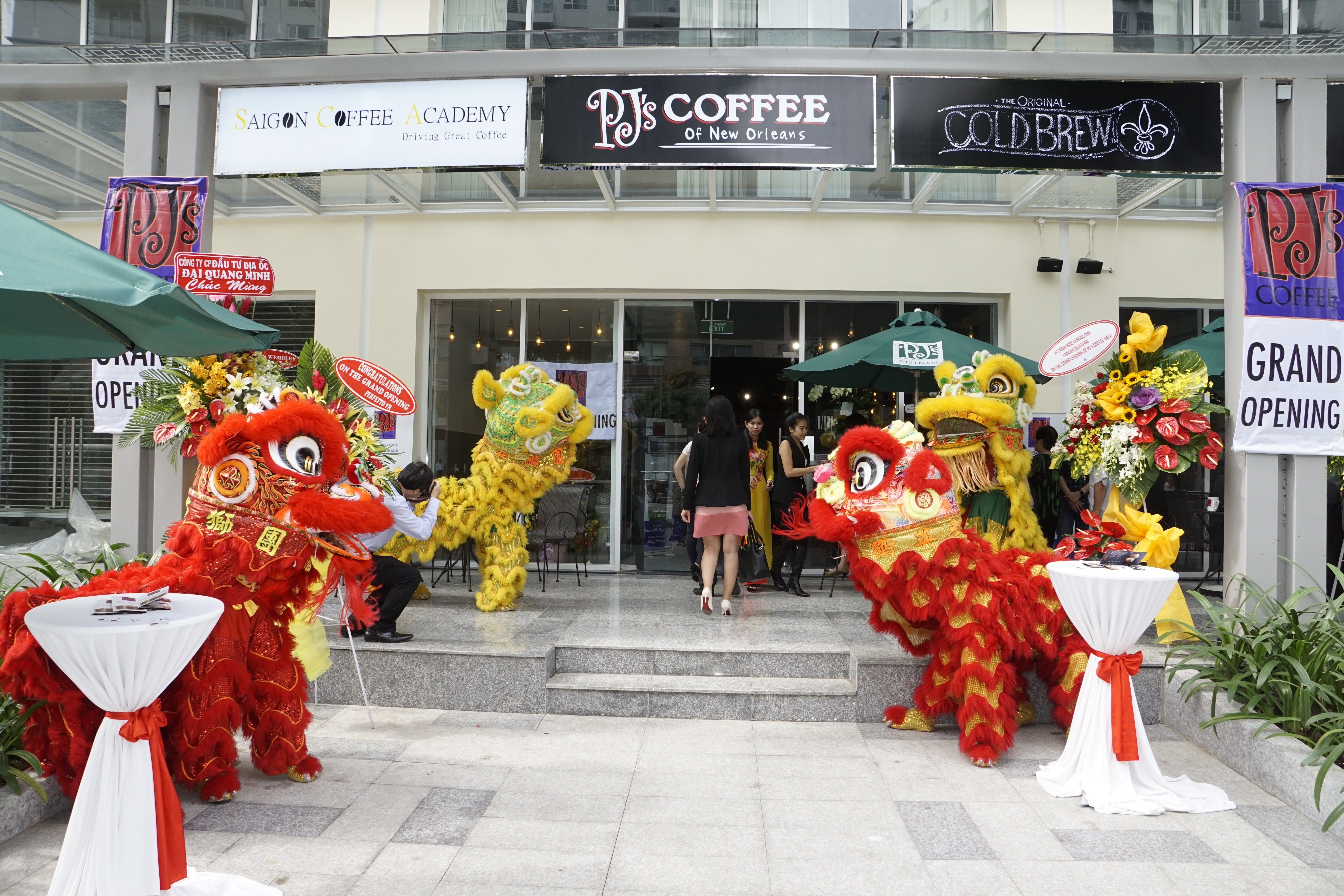 PJ’s Coffee From New Orleans Expands In Vietnam With The Opening Of Its Second Store