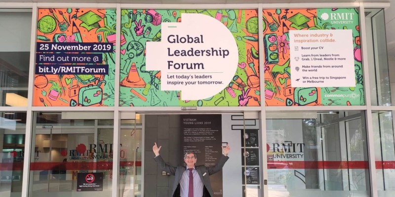 TRG CEO at RMIT Global Leadership Forum: A Serial Entrepreneur Has Grit