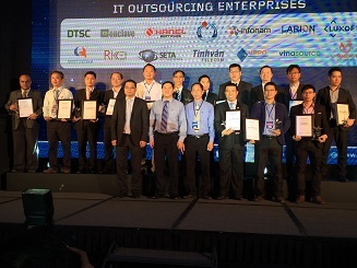 TRG-Enclave won Leading IT Outsourcing Enterprises Award 2015