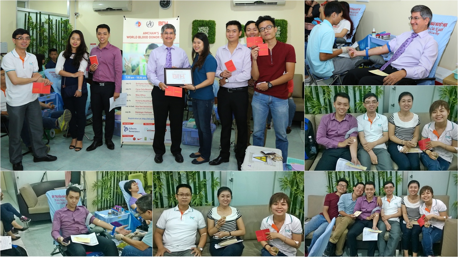 TRG joins AmCham’s World Blood Donor Days 2016