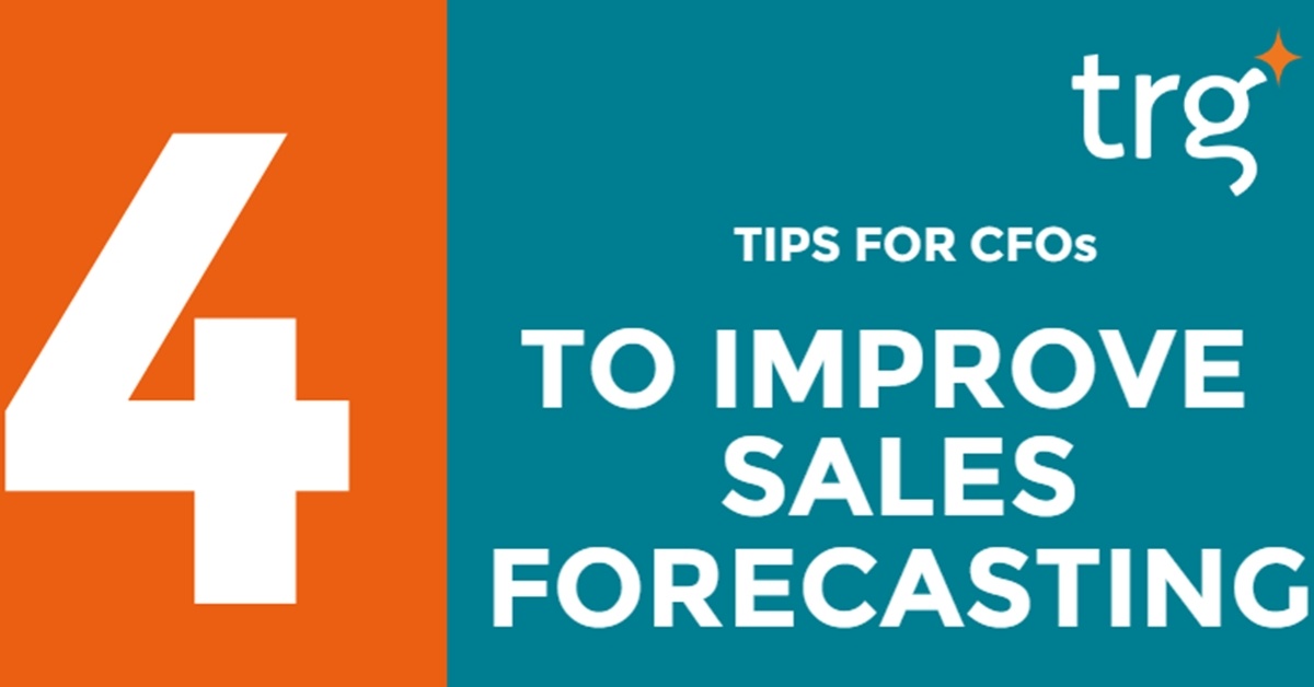[Infographic] How CFOs can help improve sales forecasting