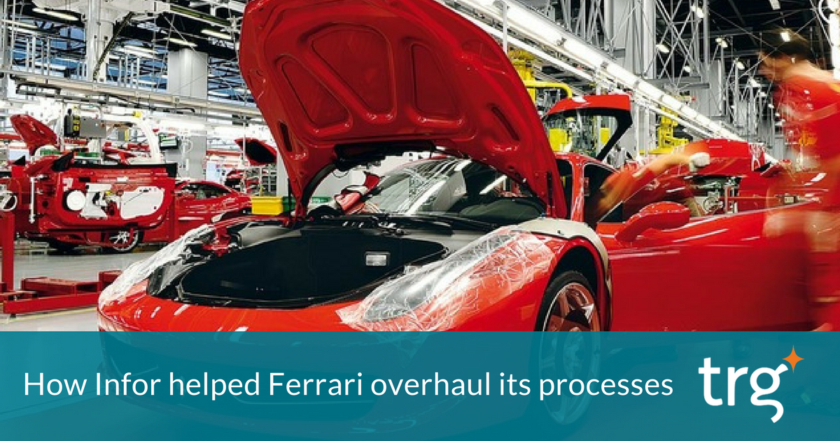 [Video] CIO of Ferrari talks about their ERP implementation