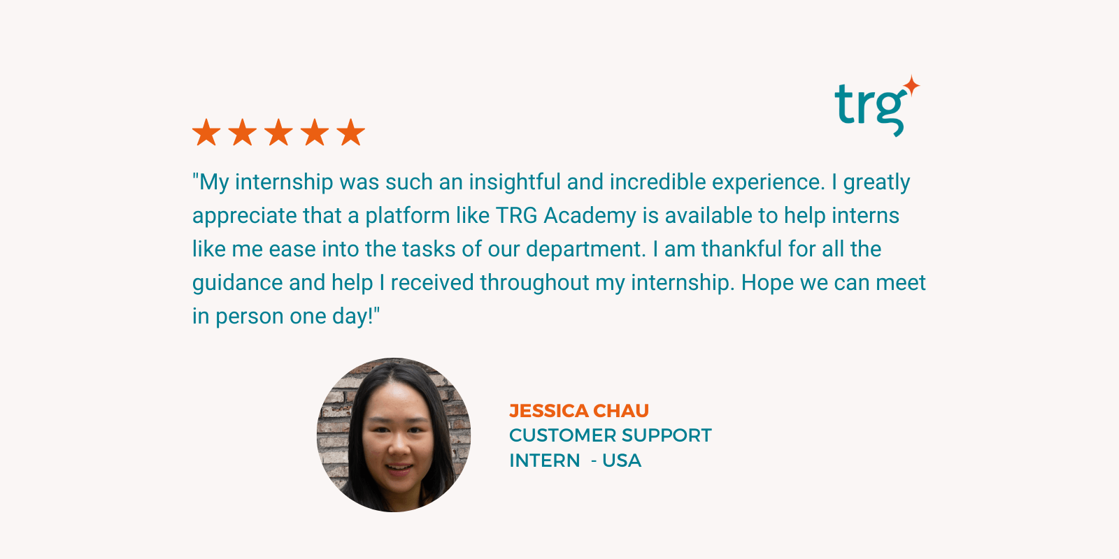 Internship testimonials - Episode 30: Such an insightful and incredible experience
